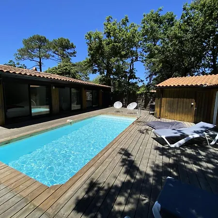 Terres Marine - 099 -villa D'exception Avec Piscine A 2 Mns Des Plages Des Naiades Mae-9721 Soulac-sur-Mer